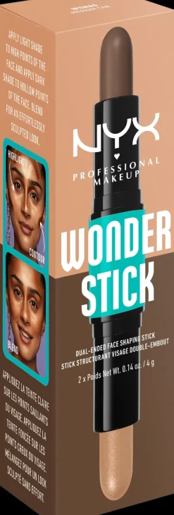 NYX Professional Makeup Wonder Stick Dual-Ended Face Shaping Stick korostuskynä 4 g