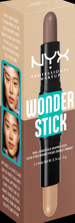NYX Professional Makeup Wonder Stick Dual-Ended Face Shaping Stick korostuskynä 4 g