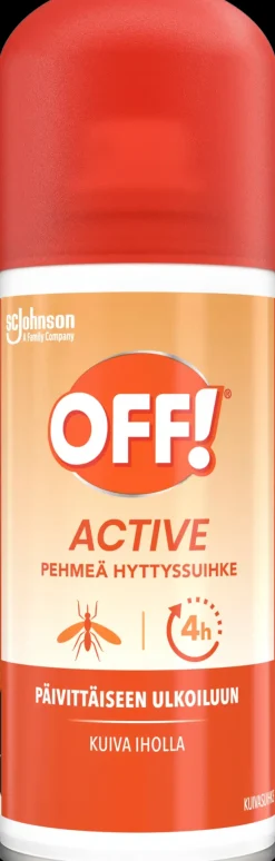 OFF! Active Pehmeä hyttyssuihke 100ml