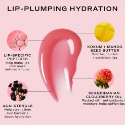 OleHenriksen Pout Preserve Lip Treatment Strawberry Sorbet makuhuulivoide 12 ml