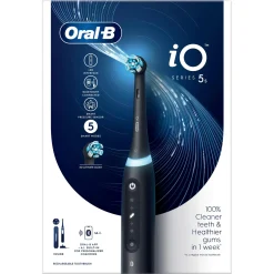Oral-B Sähköhammasharja iO 5S Black Braun-tekniikalla