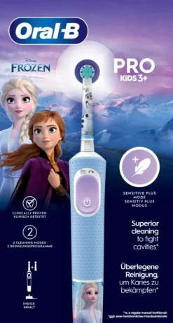 Oral-B Vitality Pro Kids Frozen sähköhammasharja + lisävaihtoharja