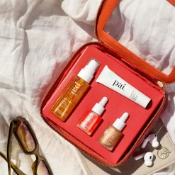 Pai Try Pai Kit Mini cleansing oil, moisturiser, bronzing drops & face oil aloituspakkaus 58ml