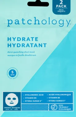 Patchology FlashMasque Hydrate Sheet mask -kangasnaamio 2kpl