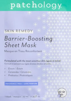 Patchology Skin Remedy Barrier-Boosting Sheet Mask - Single -kangasnaamio