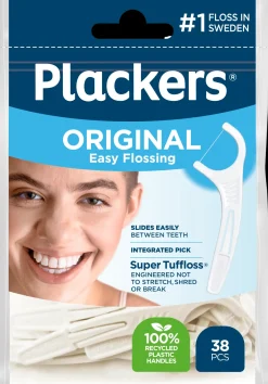 Plackers Original hammaslankain 38kpl