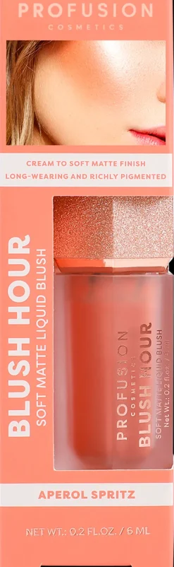 Profusion Cosmetics Blush Hour Soft Matte Liquid Blush nestemäinen poskipuna 6 ml