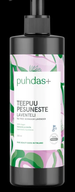 Puhdas+ Teepuu pesuneste laventeli 250 ml