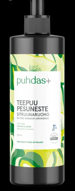 Puhdas+ Teepuu pesuneste sitruunaruoho 250 ml