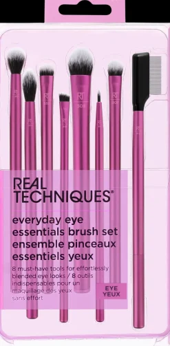 Real Techniques Everyday eye essentials set - silmämeikkisivellinsetti