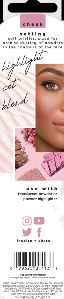 Real Techniques Setting Brush - pieni puuteri- ja korostusivellin