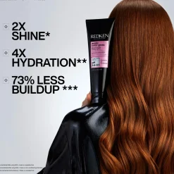 Redken Acidic Color Gloss 1-min Liquid Shine Mask hiusnaamio 250ml. Tehokasta kiiltoa ja kosteutusta antava hiusnaamio .