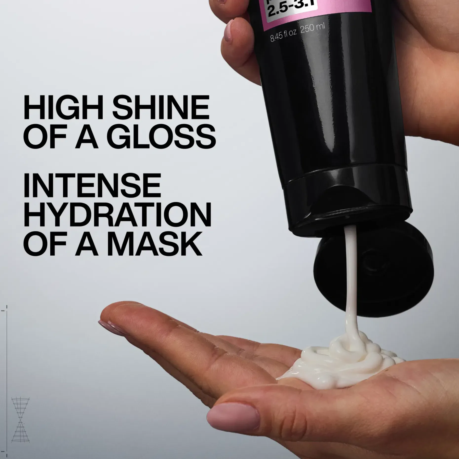 Redken Acidic Color Gloss 1-min Liquid Shine Mask hiusnaamio 250ml. Tehokasta kiiltoa ja kosteutusta antava hiusnaamio .