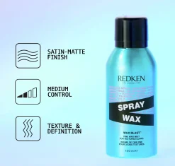 Redken Spray Wax Wax Blast Fine wax mist suihkevaha 150 ml