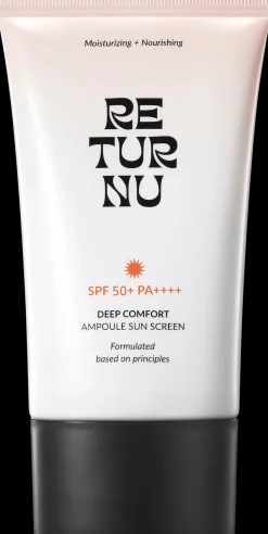 Returnu deep comfort sun screen SPF 50+ PA++++ 50 ml