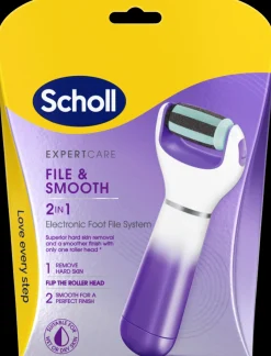 Scholl Elektroninen jalkaraspi 2in1 purple