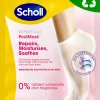 Scholl PediMask jalkanaamio hajusteeton