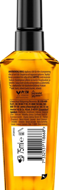 Schwarzkopf Gliss Daily Oil Elixir hoitoöljy 75 ml