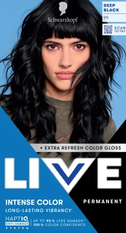 Schwarzkopf LIVE 99 Deep Black