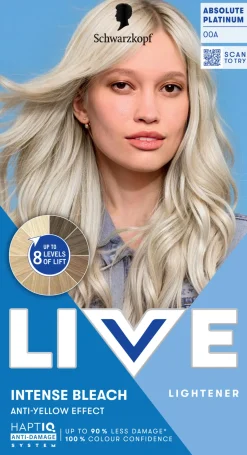 Schwarzkopf LIVE 00A Absolute Platinum