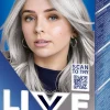 Schwarzkopf LIVE U71 Metallic Silver hiusväri