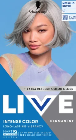 Schwarzkopf LIVE U71 Metallic Silver