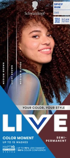 Schwarzkopf LIVE UB 065 Spicy Rum
