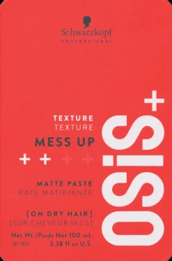 Schwarzkopf Professional OSiS+ Mess Up Mattavaha 100ml