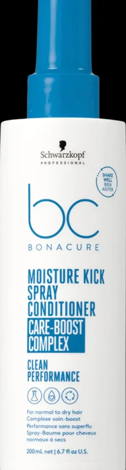 Schwarzkopf Professional Bonacure Moisture Kick Spray Conditioner 200 ml New Formula