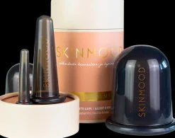 SkinMood® kuivakuppauskuppisarja kasvoille ja vartalolle, sisältää 4 kuppia