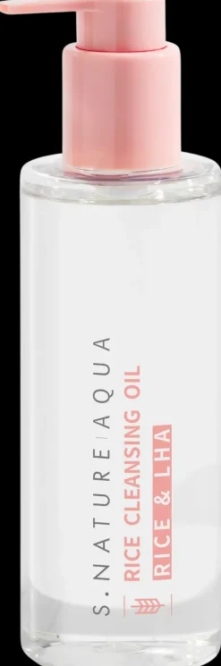 S.NATURE AQUA RICE FOAM CLEANSER -puhdistusöljy 200ml