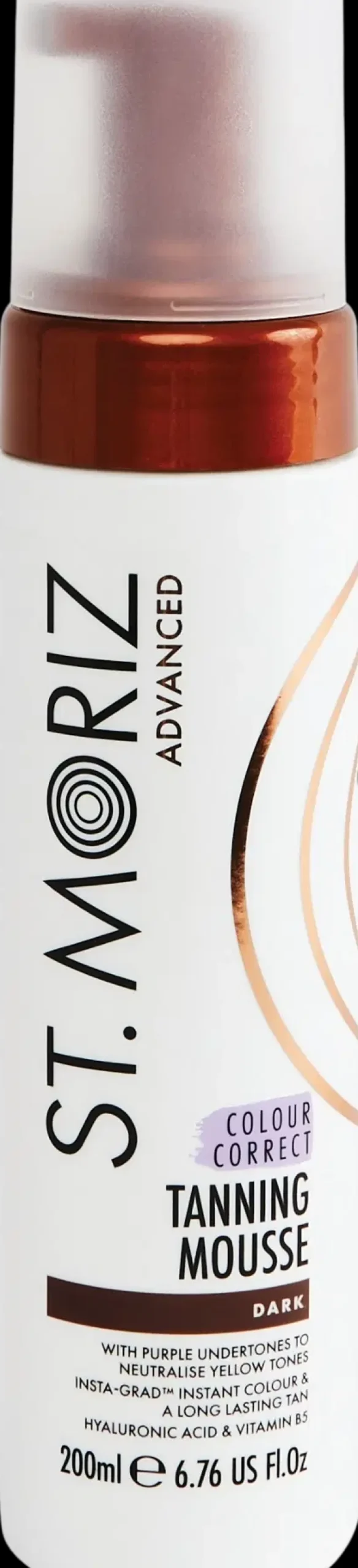 St Moriz Colour Cor Tanning Mousse Dark 200ml