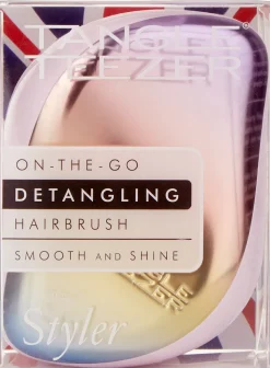 Tangle Teezer Compact Styler Pearlescent Matte Chrome takkuharja