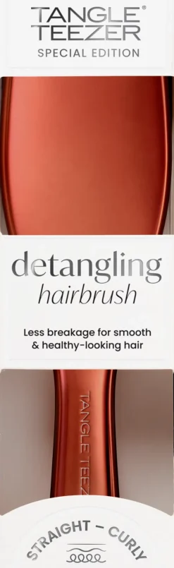 Tangle Teezer The Ultimate Detangler Chrome Chocolate Bronze -varrellinen selvitysharja