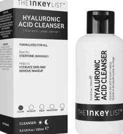 The Inkey List Hyaluronic Acid Cleanser puhdistusaine 150 ml