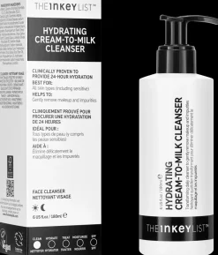 The Inkey List Hydrating Cream to Milk puhdistusemulsio 180ml