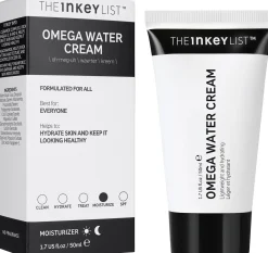 The Inkey List Omega Water Cream Moisturizer geelikosteusvoide 50 ml