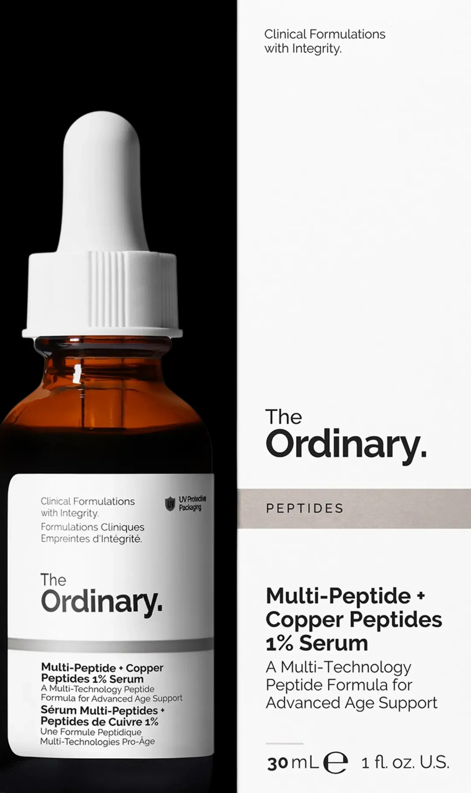 The Ordinary Multi-Peptide + Copper Peptides 1% Seerumi 30 ml