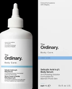 The Ordinary Salicylic Acid 0.5 % Body serum vartaloseerumi 240 ml