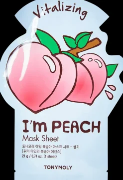 TONYMOLY I Am Peach Mask Sheet elävöittävä kangasnaamio 1 kpl