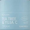 TONYMOLY Pure Dew Tea Tree & Yuja C Purifying Cream kosteusvoide 50ml