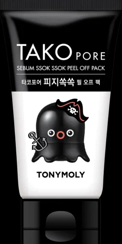 TONYMOLY TAKO PORE Sebum Black Peel Off Pack naamio 60ml