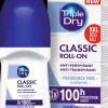 Triple Dry Classic roll-on antiperspirantti 100h 50 ml