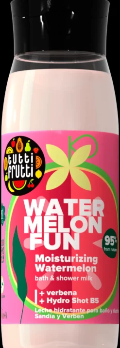 Tutti Frutti kosteuttava kylpy- ja suihkusaippua Watermelon and Verbena 400 ml