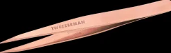 TWEEZERMAN Point Tweezer Rose Gold 1pcs.