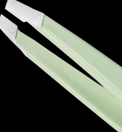 TWEEZERMAN Slant Tweezer Pistachio 1pcs