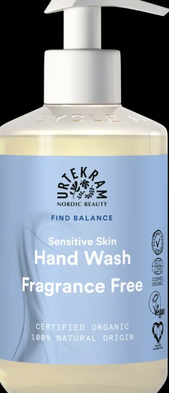 Urtekram Fragrance Free Nestesaippua 300ml