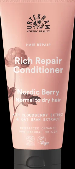 URTEKRAM Rich Repair Hoitoaine Nordic Berry 180 ml