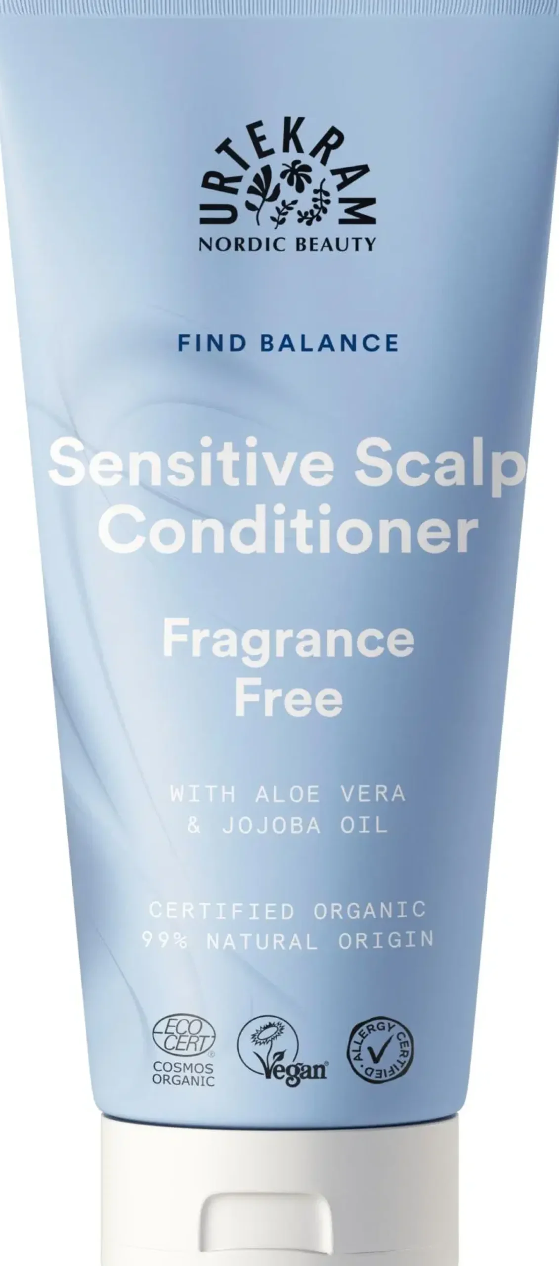 URTEKRAM Sensitive Scalp Hoitoaine 180ml