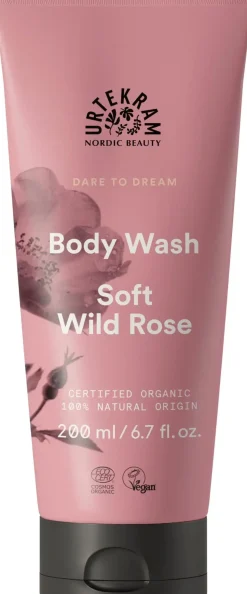 Urtekram Soft Wild Rose Suihkusaippua 200ml